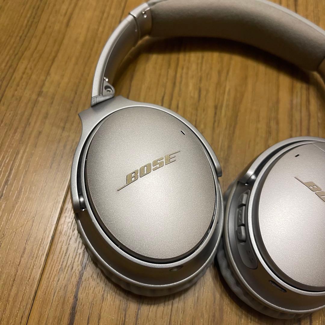 美品！ BOSE QUIETCOMFORT35 ll シルバー ヘッドホン