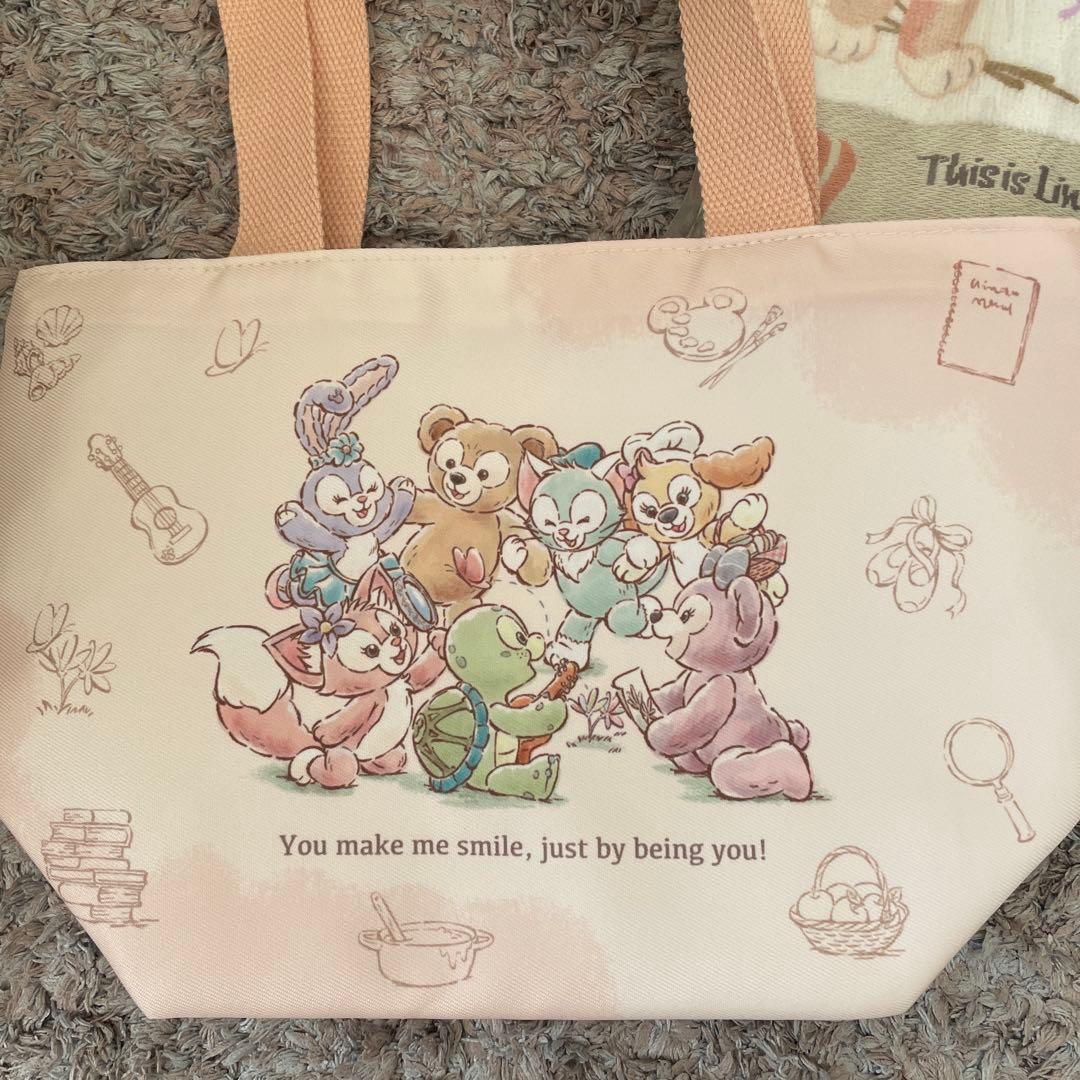 ダッフィーフレンズ リーナベル トートバッグ フェイスタオルセット