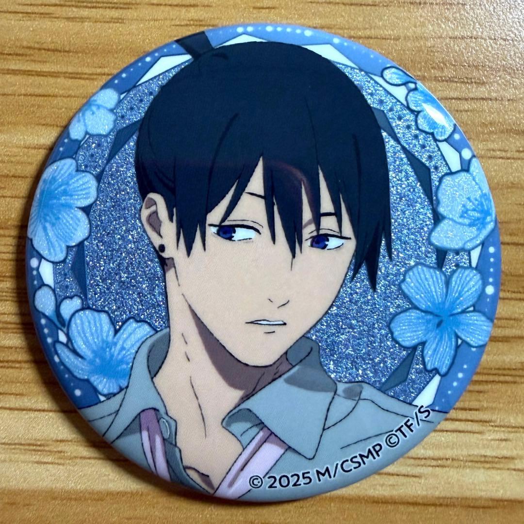 チェンソーマン 早川アキ プリンスホテル グリッター缶バッジ