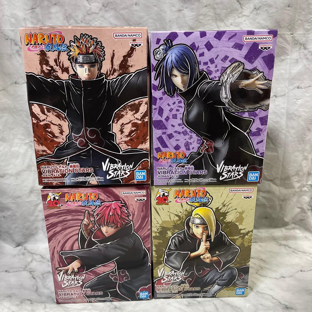 VIBRATION STARS フィギュア NARUTO 暁 バンプレストブランド連続登場「NARUTO-ナルト- 疾風伝」“暁