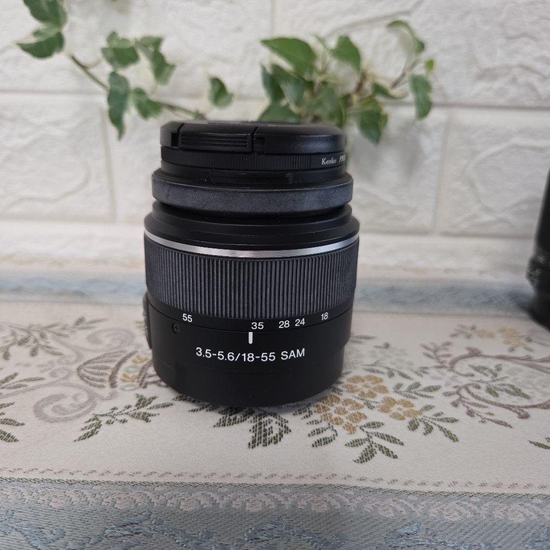 「専用」　Sony α380 デジタル一眼レフカメラ レンズ3本付き