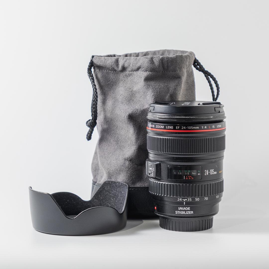 Canon EF 24-105mm F4 L IS USM 純正レンズポーチ付き Amazon.com : Canon EF 24-105mm f/4 L is USM Lens for Canon EOS SLR
