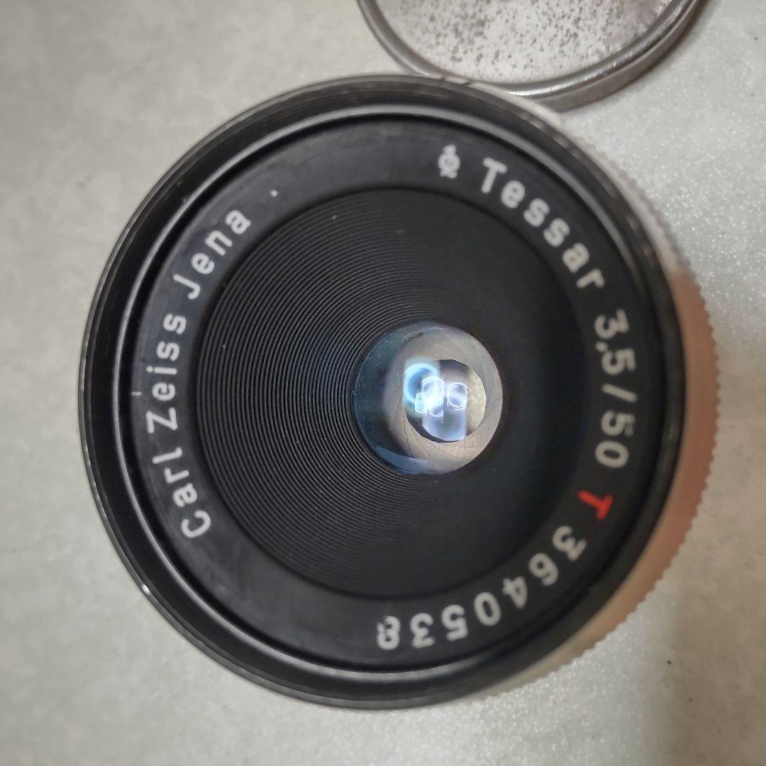 訳あり Carl Zeiss Jena Tessar F3.5 50㎜エキザクタ