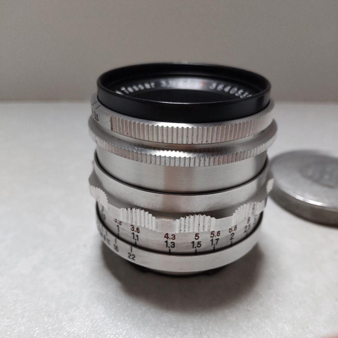 訳あり Carl Zeiss Jena Tessar F3.5 50㎜エキザクタ