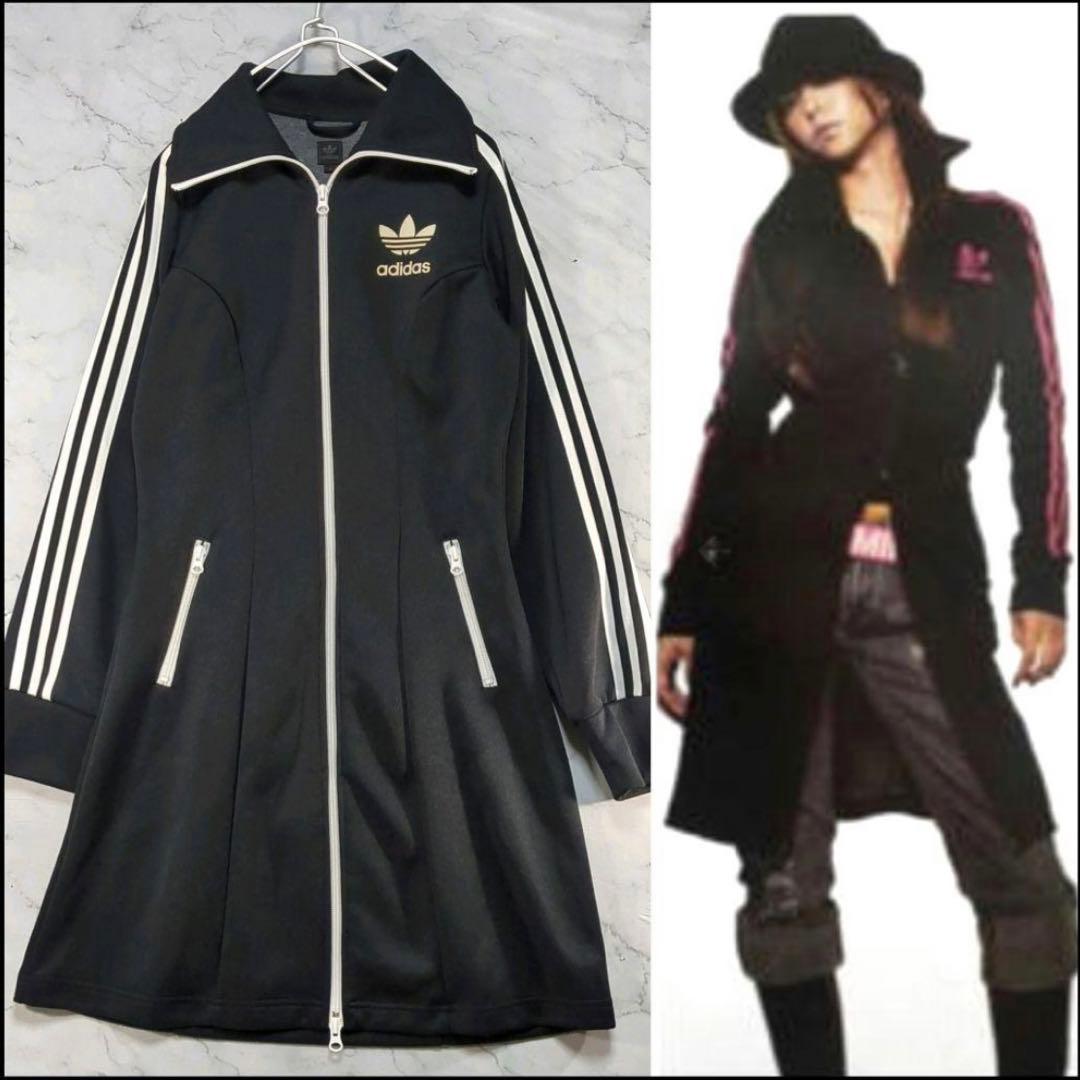安室奈美恵さん着用 adidas アディダス ジャージ ワンピース - メルカリ