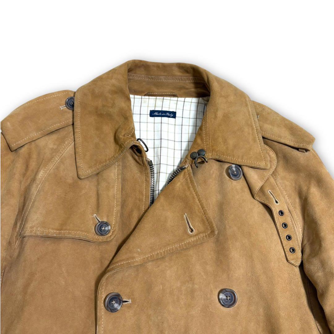 Polo Ralph Lauren イタリア製 スエード ライダースジャケット - メルカリ