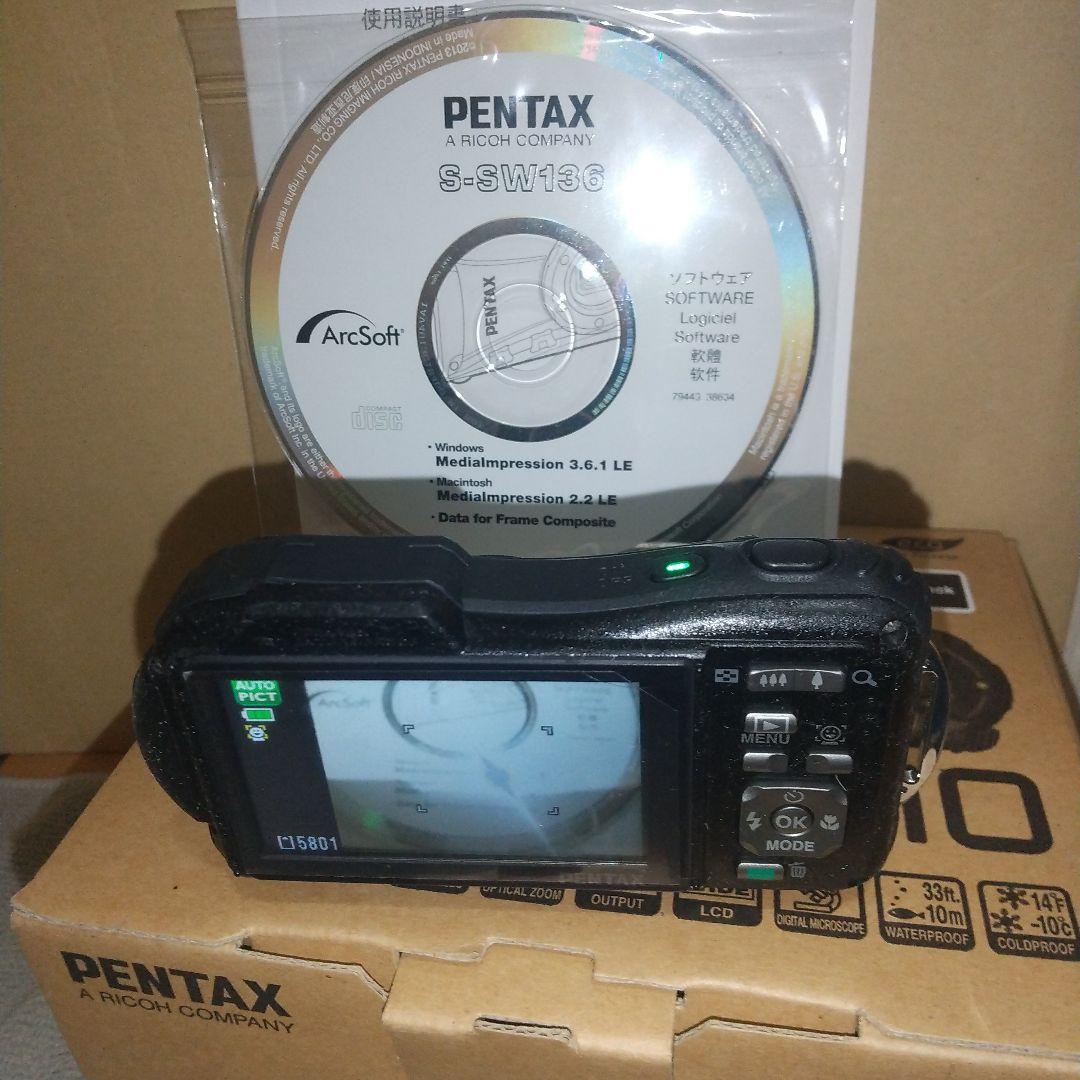 ⑤ pentax デジタルカメラwg-10