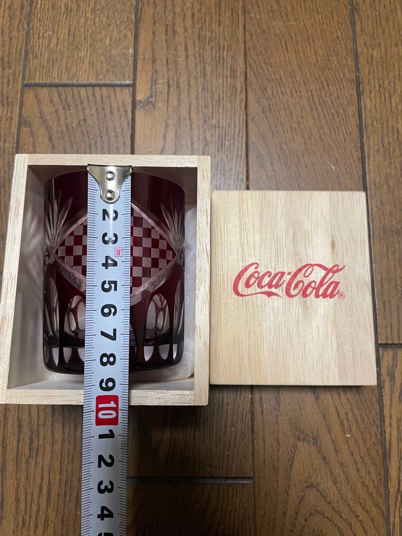 コカ・コーラ非売品 激レア 太武朗工房 江戸切子「琥珀」 - メルカリ