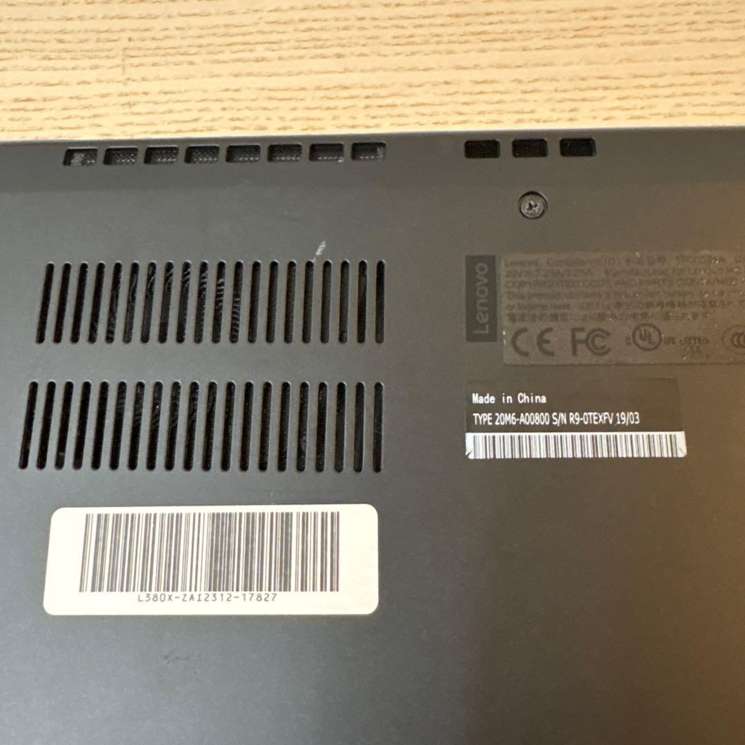 ThinkPad ノートパソコン ブラック