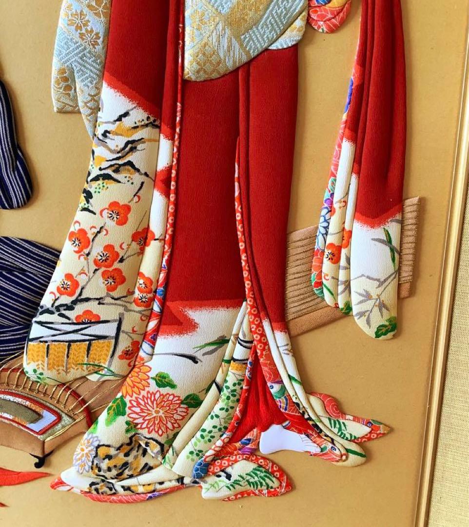 押絵 押し絵 美人画 浮世絵 日本絵画 アート - メルカリ