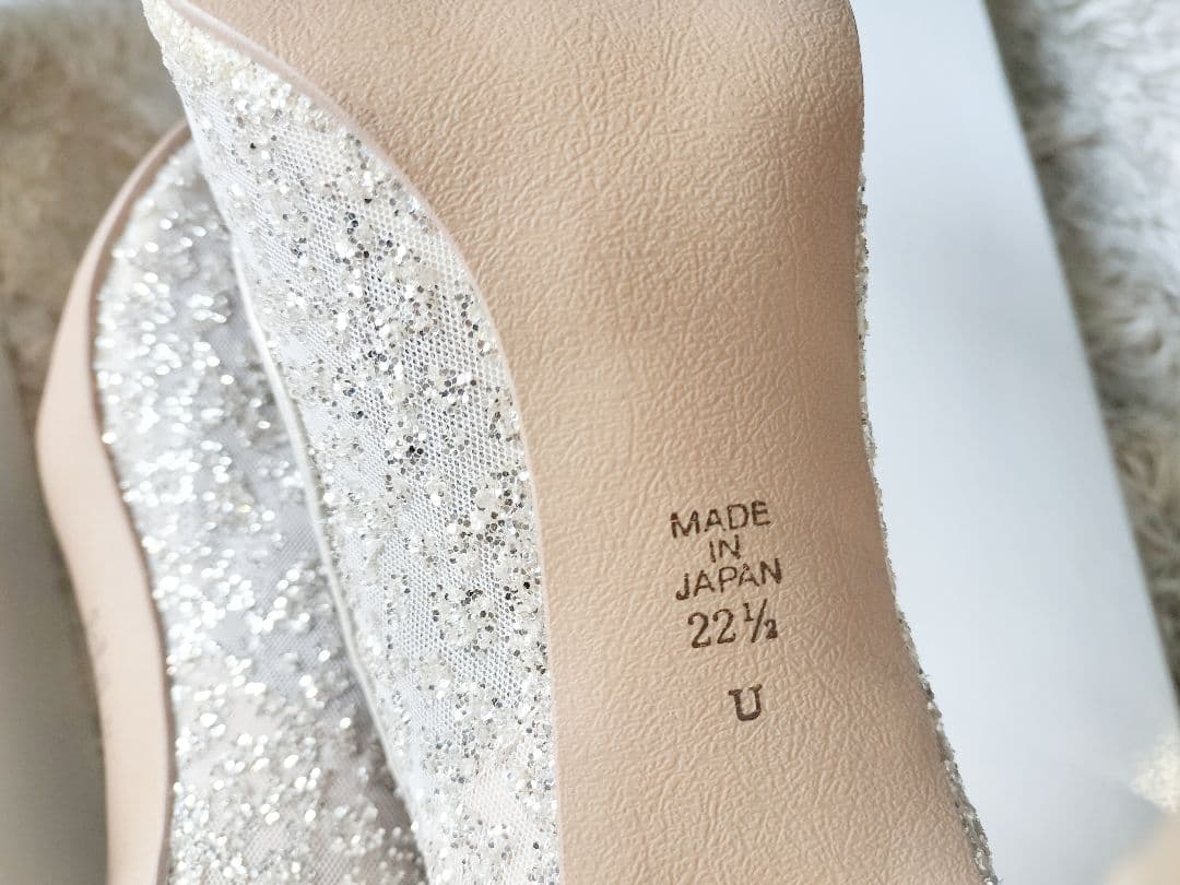 DIANA ダイアナ チュール グリッター ハイヒール ウエディング - メルカリ