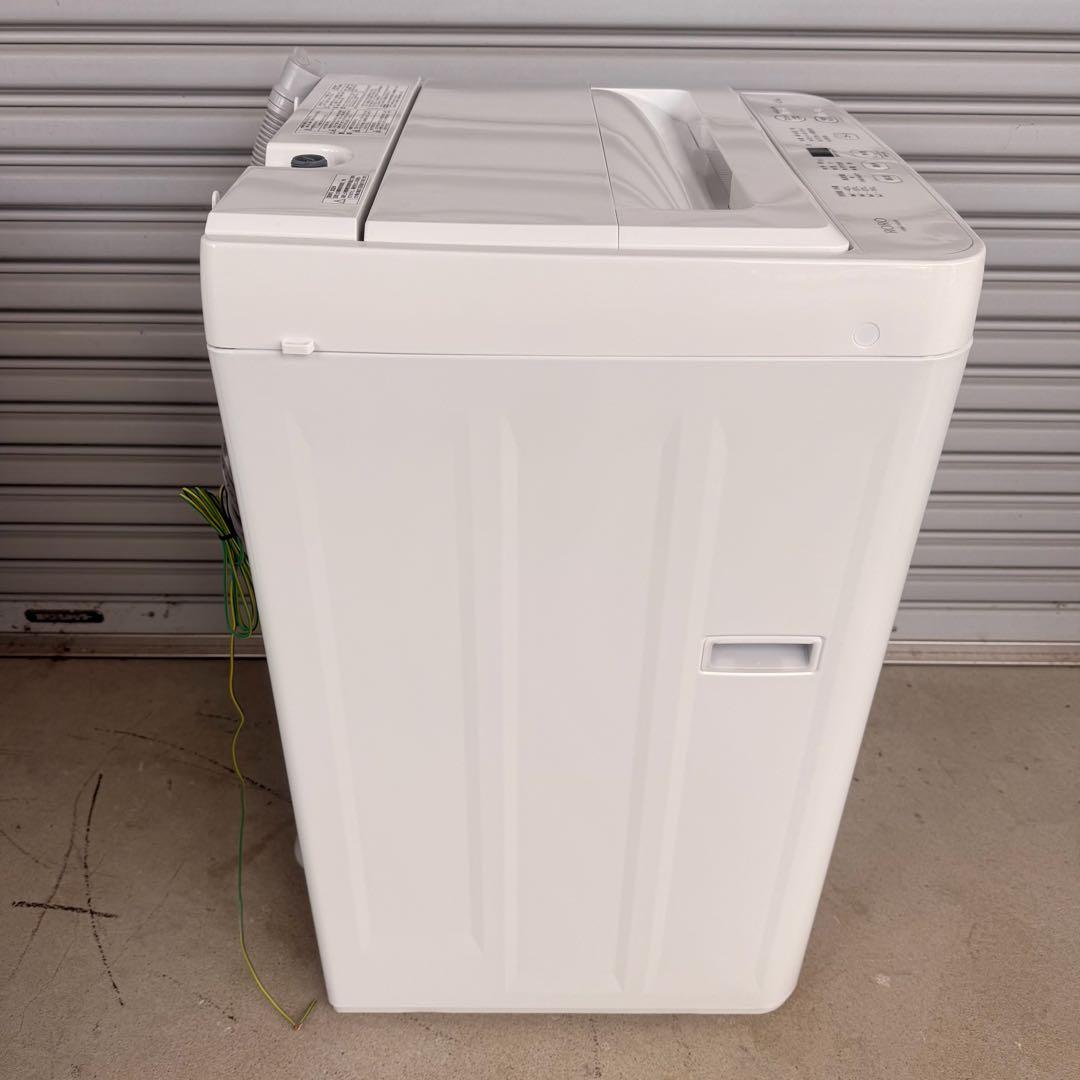 ●極美品 女性オーナー ヤマダ 洗濯機 YWM-T45LW 4.5kg 2025