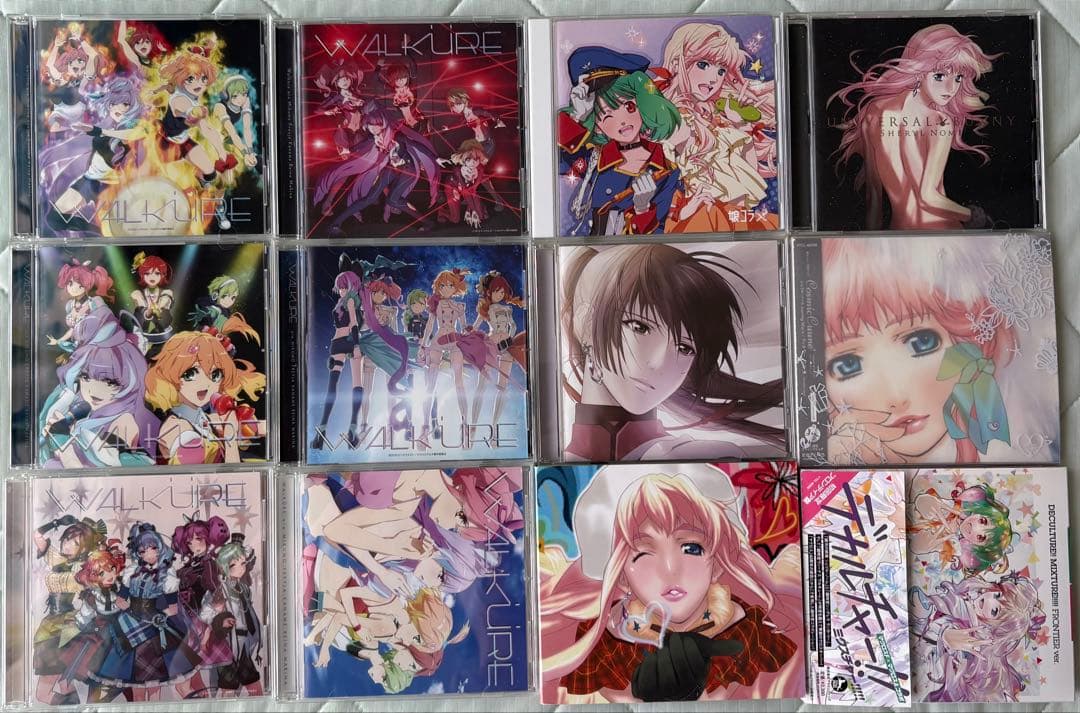 マクロスF フロンティア　マクロスΔ デルタ　ワルキューレ　CD12作品セット マクロスF フロンティア マクロスΔ デルタ ワルキューレ CD12作品