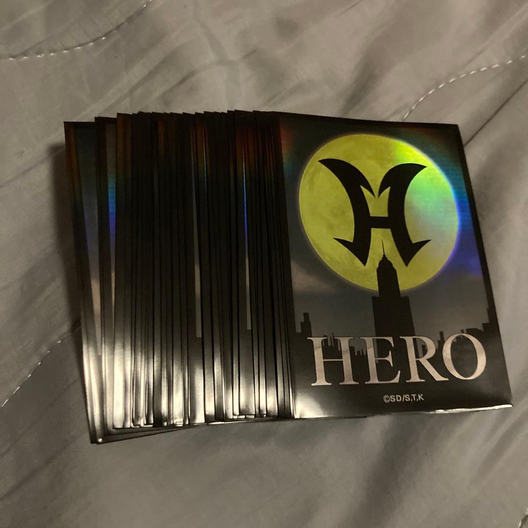 遊戯王 HERO スリーブ 40枚 - メルカリ