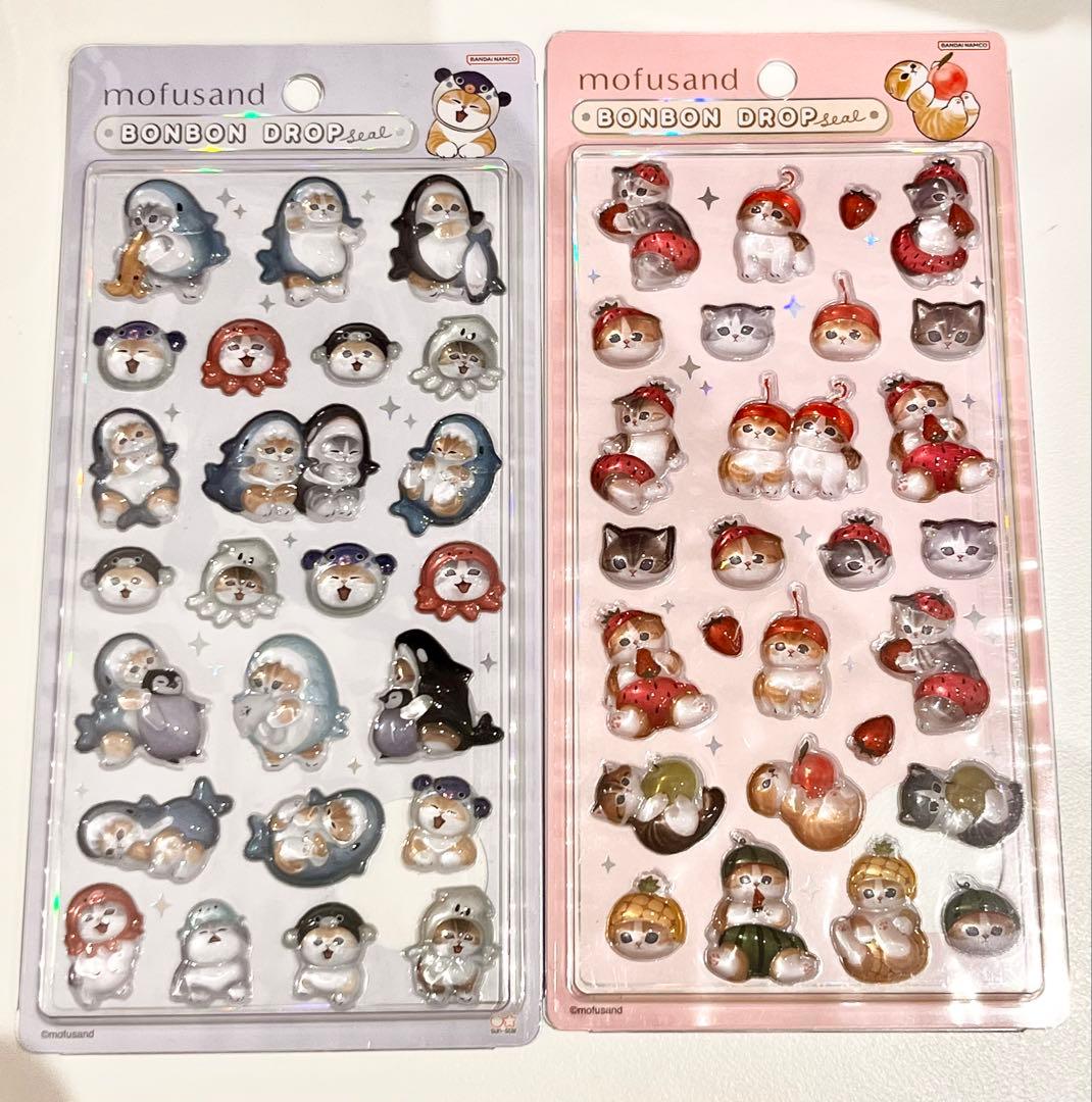mofusand ボンボンドロップシールセット - メルカリ