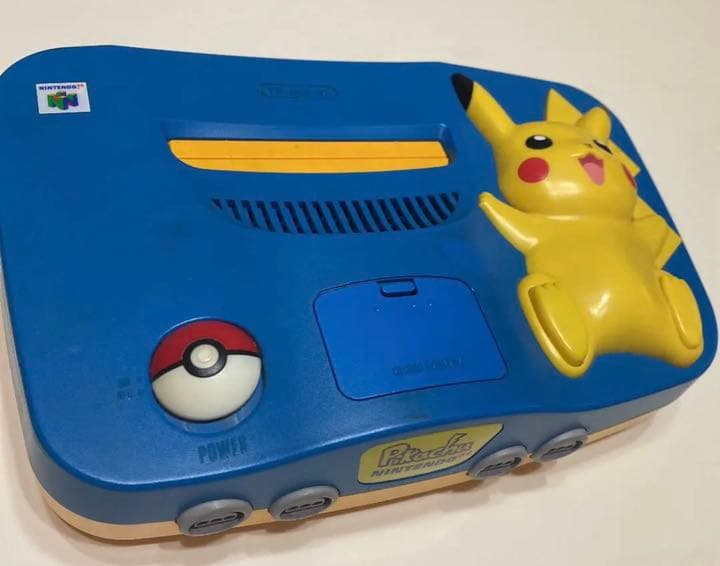 ⭐︎ピカチュウ版Nintendo 旧世代ゲーム機本体 NINTENDO 64 N64](本体)ピカチュウ NINTENDO64(ニンテンドウ64/ニンテンドー64