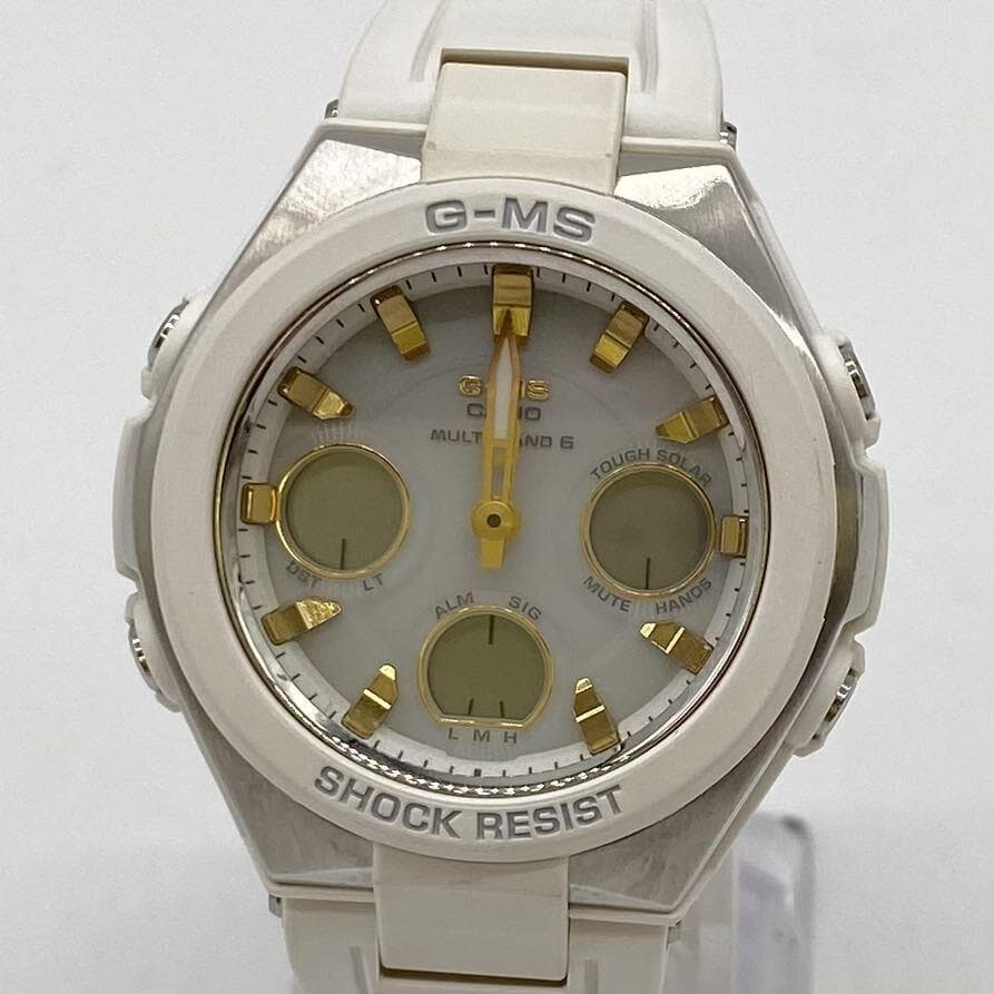 【美品】⭐️CASIO 腕時計 BABY-G MSG-W100 電波ソーラー 楽天市場】MSG-W100-7AJF BABY-G 電波 ソーラー 【送料無料】カシオ