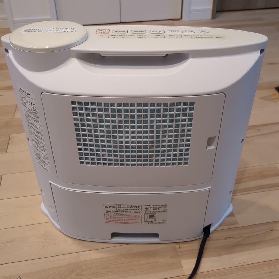 SHARP 加湿セラミックファンヒーター HX-H1200-W