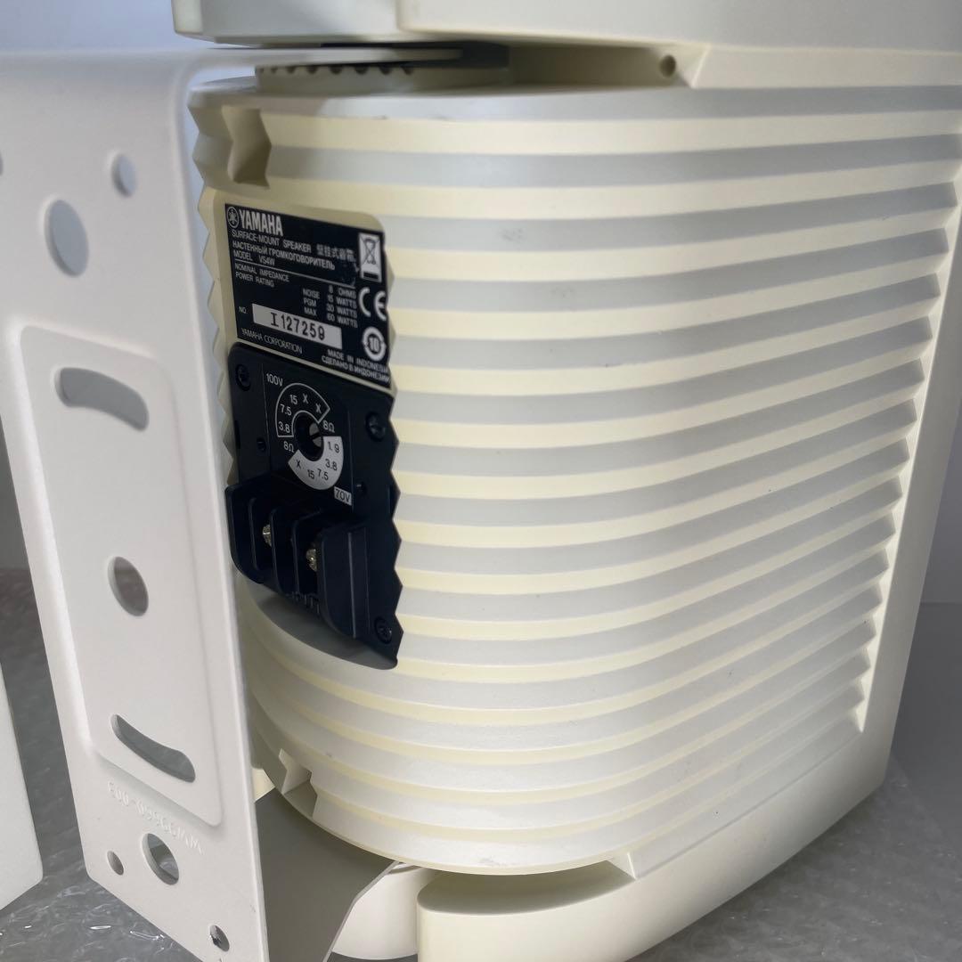 YAMAHA VS4W スピーカー 左右セット ブラケット付き 天井 壁用④