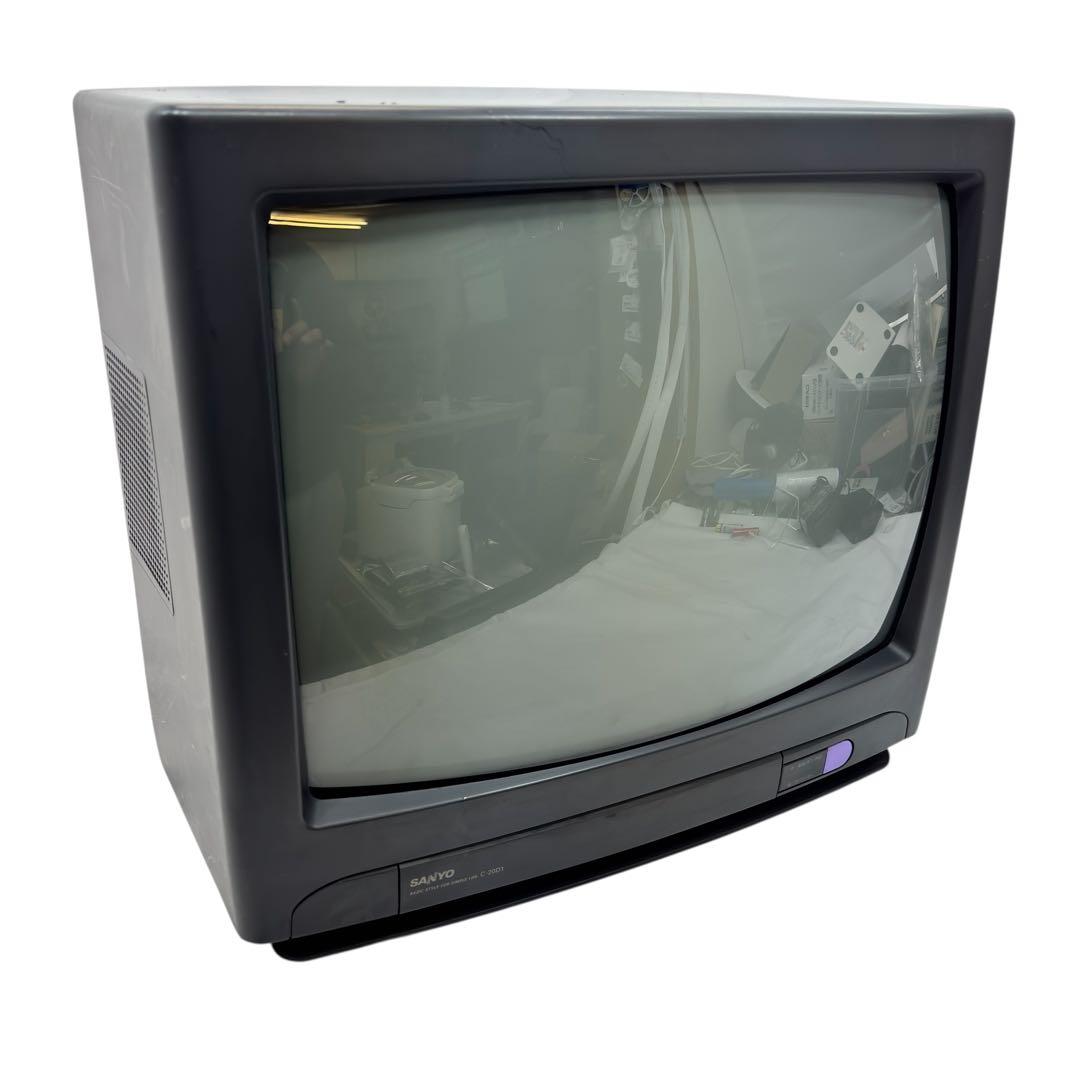サンヨー ブラウン管カラーテレビ 20インチ リモコン付属 C-20D1
