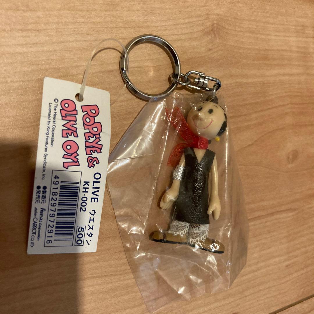 新品 ポパイ オリーブ キーホルダー - メルカリ