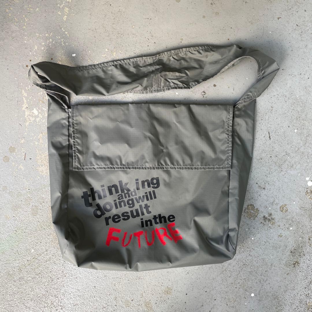 COMME des GARÇONS メッセンジャーバッグ グレー - メルカリ