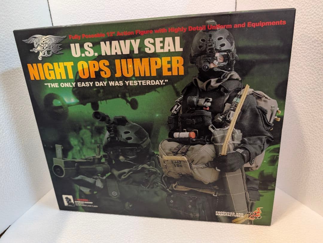 ミリタリー U.S. NAVY SEAL NIGHT OPS JUMPER ホットトイズ・ミリタリー】1／6スケールフィギュア U.S. Navy Seal