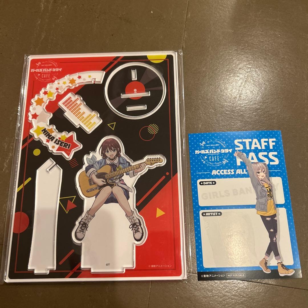 ガールズバンドクライ and GALLERY コラボカフェ 井芹仁菜 河原木桃香