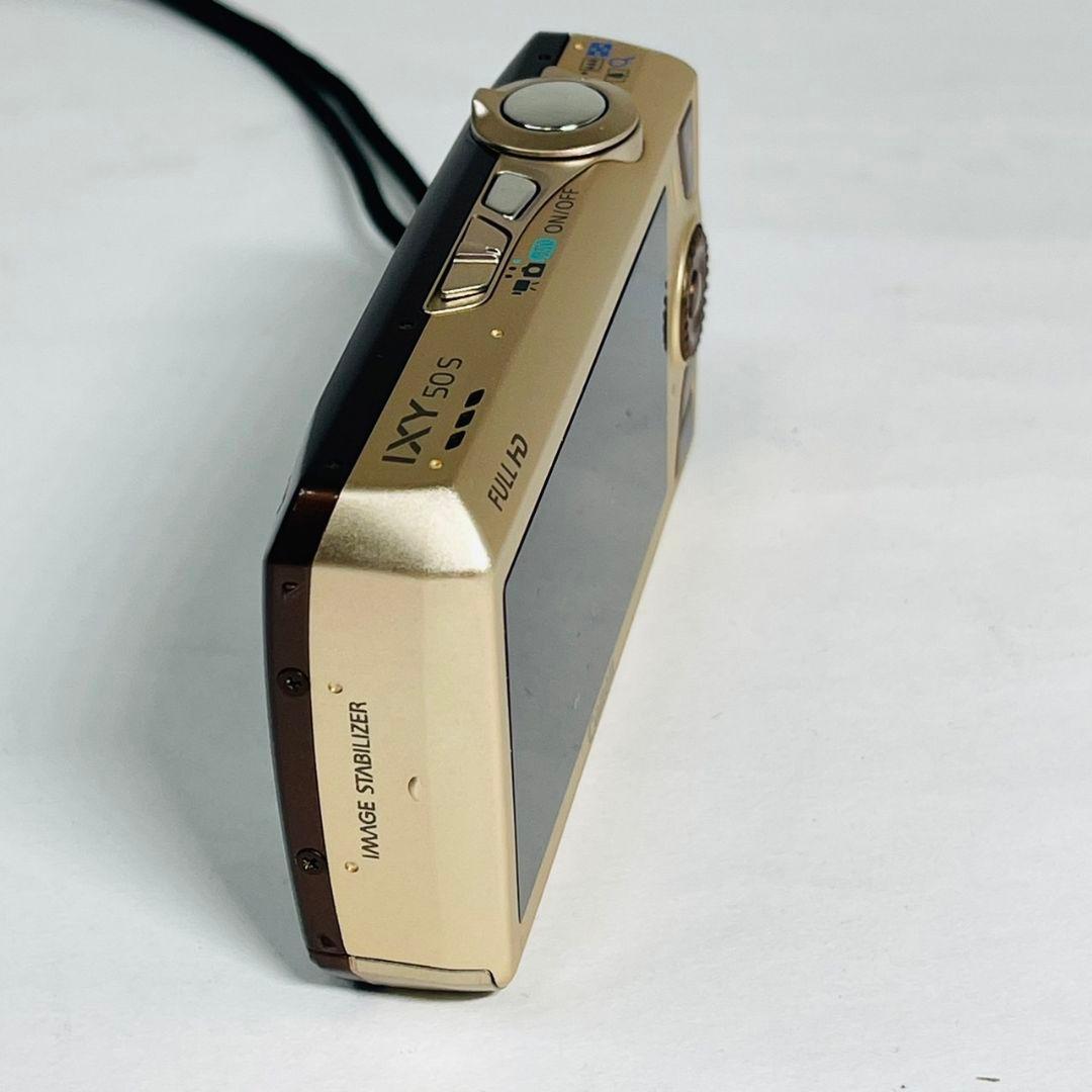 美品 Canon IXY 50s コンパクト カメラ ブラウン 希少カラー