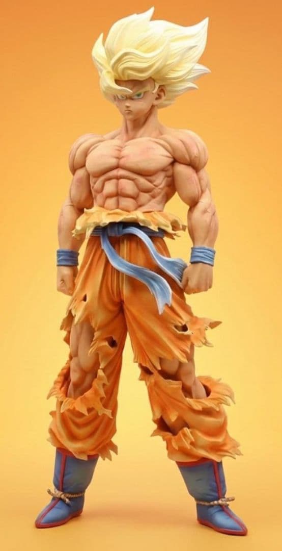 孫悟空 ssj スーパーサイヤ人 ガレキ 未塗装未組立 1/7 ガレージキット