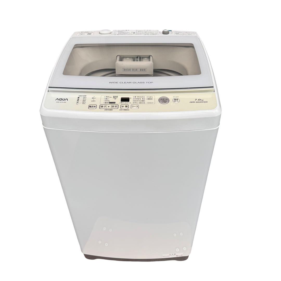 購入前コメント必須】☆ AQUA 洗濯機 2021年製 AQW-GV70J - メルカリ