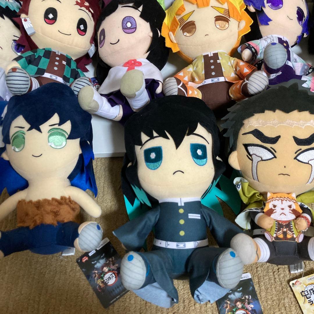 鬼滅の刃 ぬいぐるみ BIGぬいぐるみ アミューズメント 17体 まとめ売り