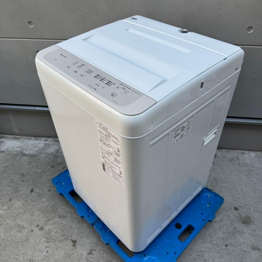 187⭐️2023年製美品☆パナソニック 洗濯機 6KG 一人暮らし 最新モデル