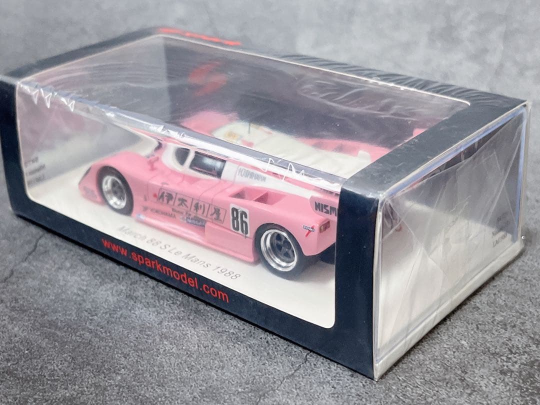スパーク 1/43 March Nissan 88 S ルマン 伊太利屋