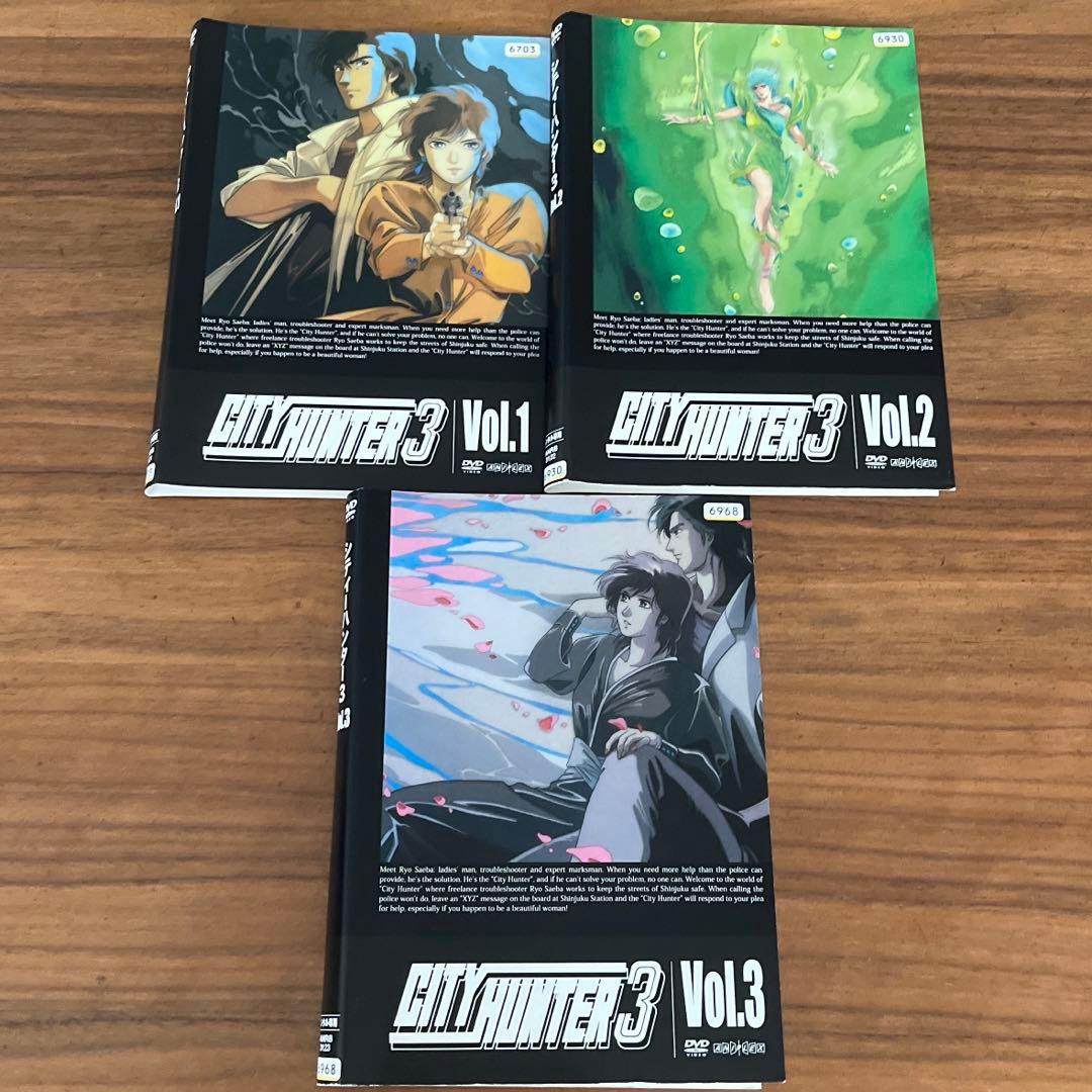 CITY HUNTER シティハンター 1 2 3＋91 DVD 全巻セット - メルカリ