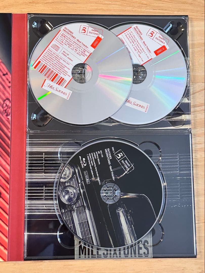 特典付:MILESixTONES -Best Tracks-3形態セット