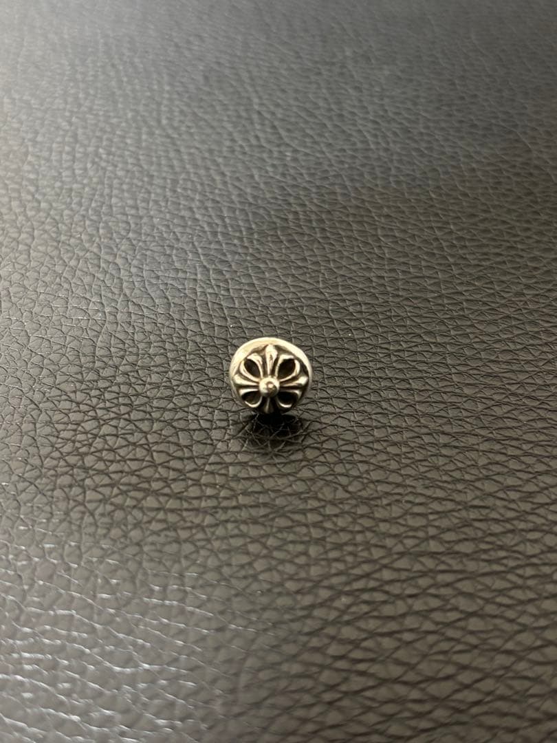 クロムハーツ chrome hearts クロスボール スタッド ピアス 片耳用