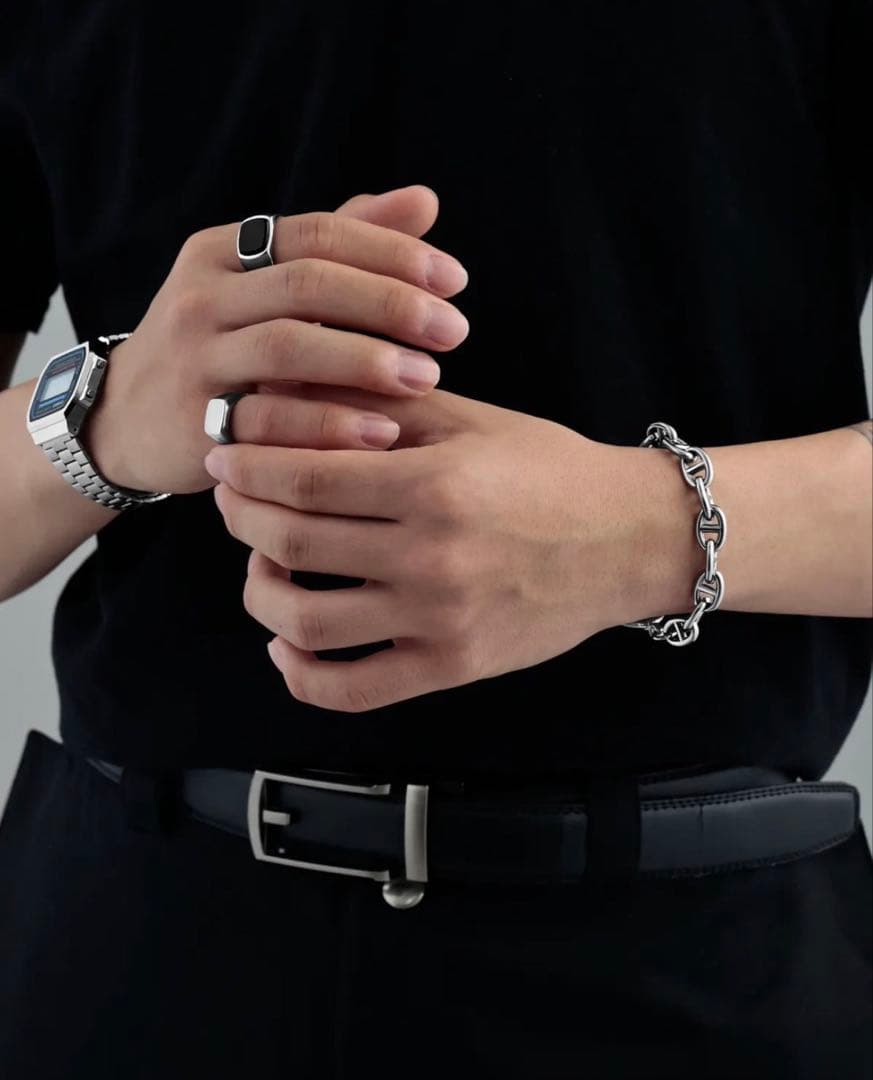 LOSEFORD チェーンブレスレット 19cm/20cm/22cm アクセサリー