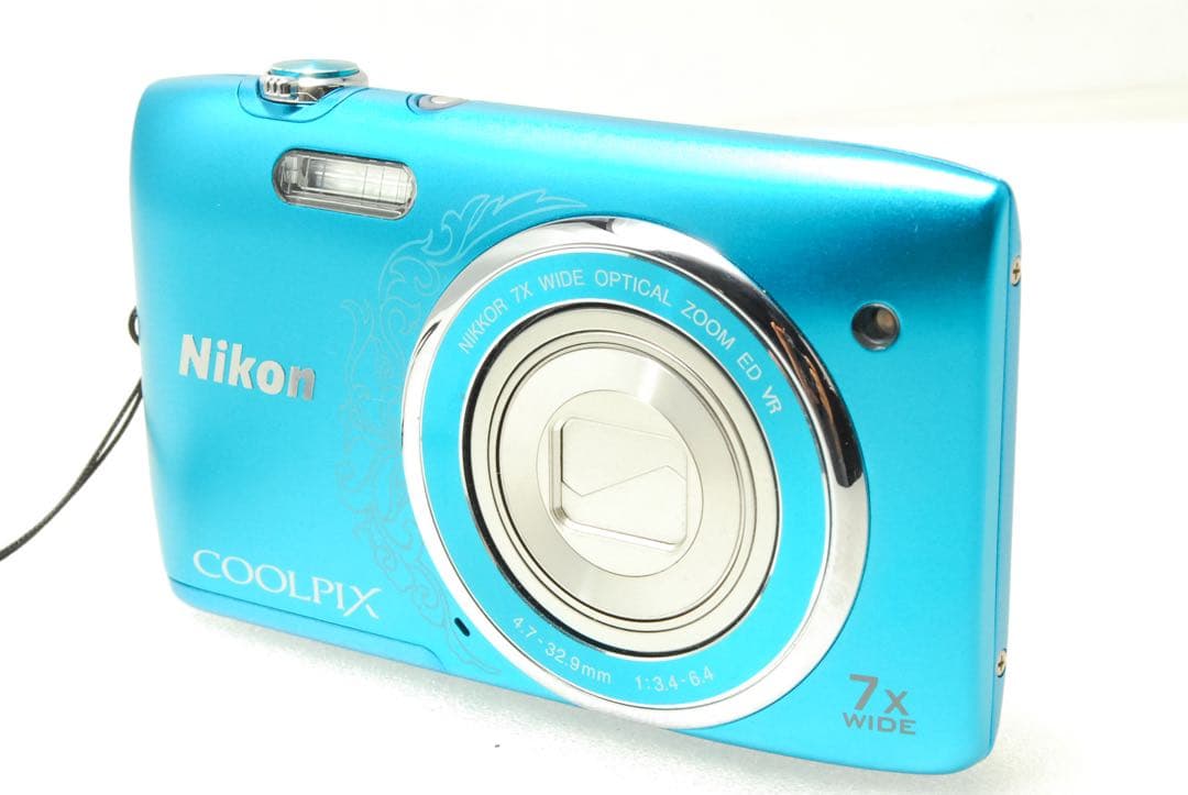 Nikon COOLPIX S3500 ❤️スマホ転送 動作確認済 ブルー ニコン