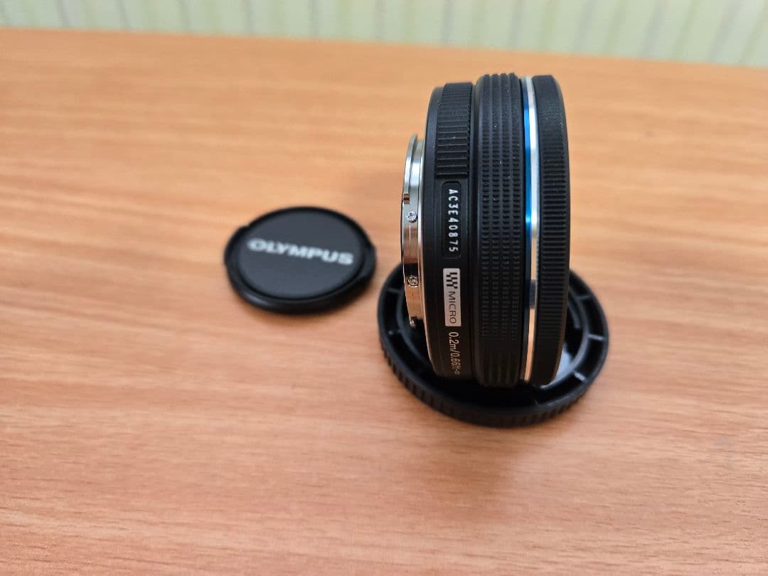 美品 オリンパス 14-42mm F3.5-5.6 EZ ブラック