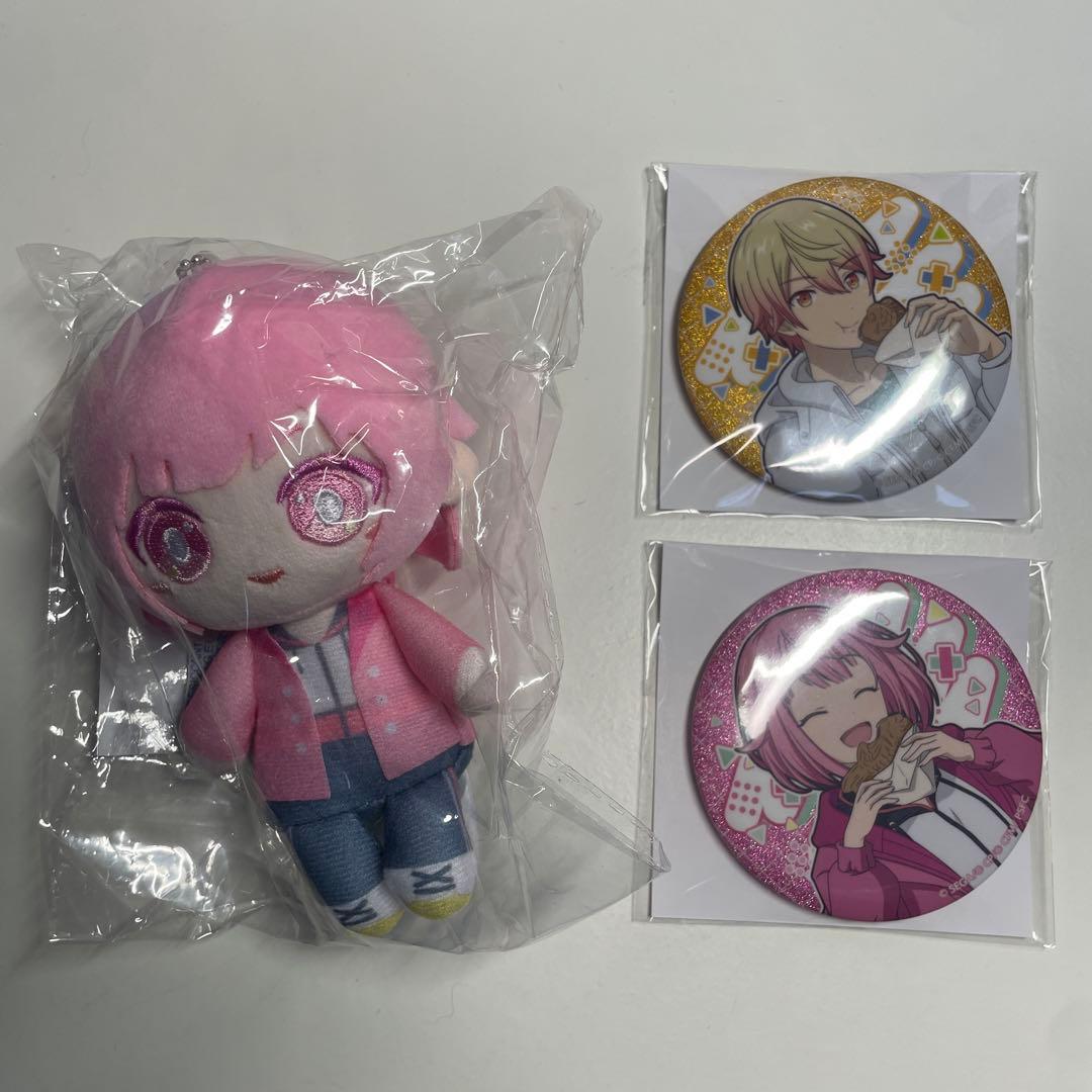 はぴこれ プロセカ くじ A賞 ぬいぐるみマスコット 鳳えむ ワンダショ