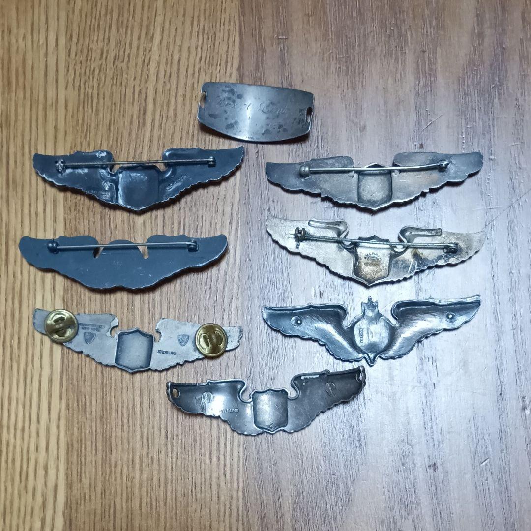 フ*尉様 軍用バッジ 8個セット米国空軍