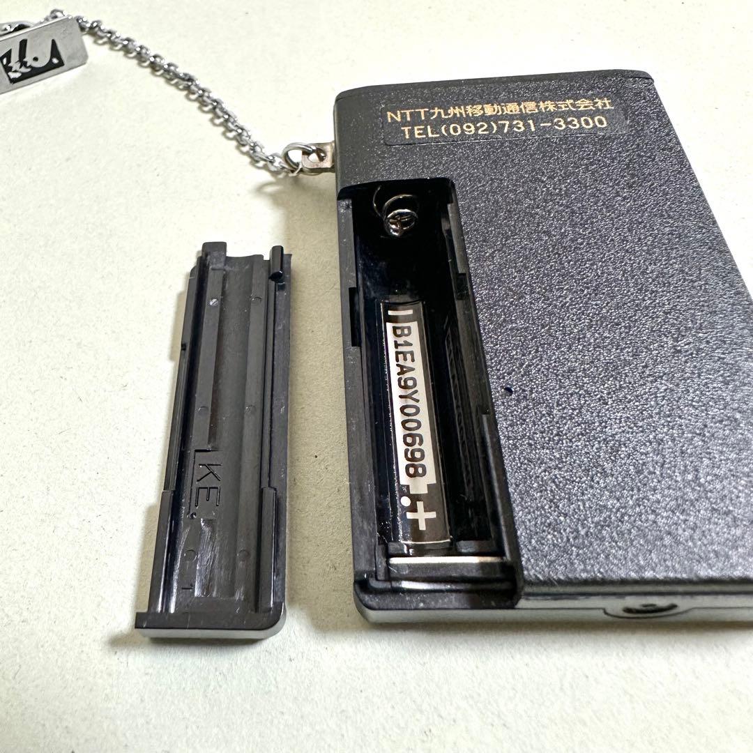 NTTポケベル 昭和レトロ M型 通電確認済 USED 美品