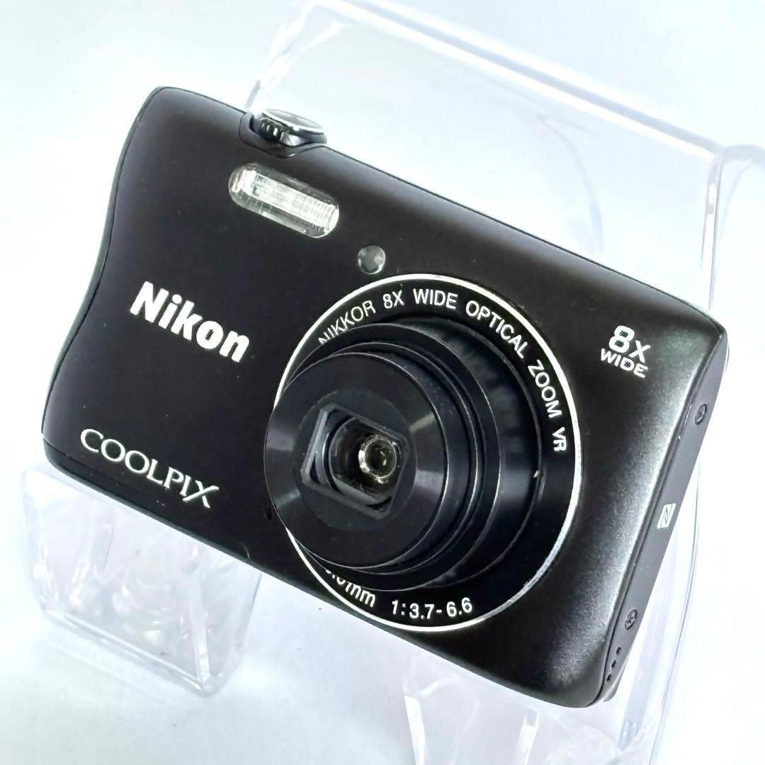 【美品】Nikon coolpix S3700 ニコン　デジカメ　SDカード付