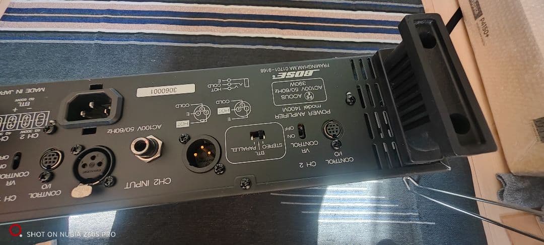 パワーアンプbose 1400Vl