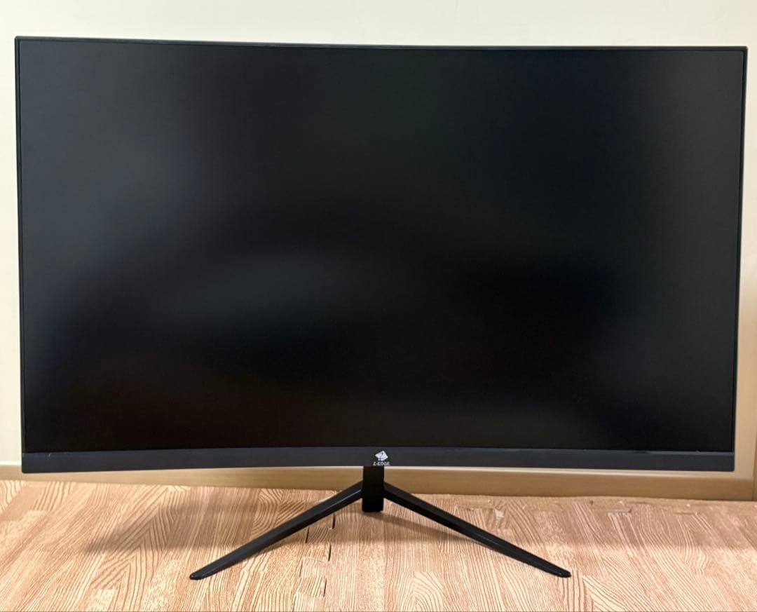 Z-Edge湾曲ゲーミングモニター 24型 180Hz 1ms スピーカー　無傷
