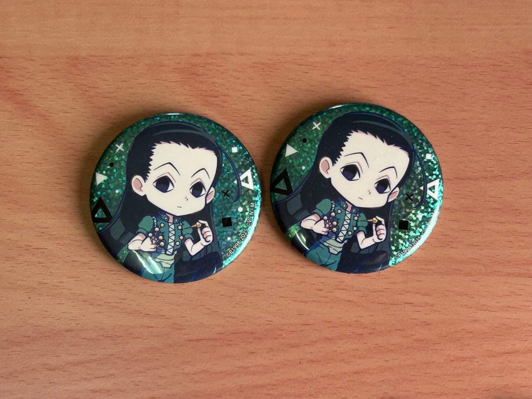 HUNTER × HUNTER ポップアップショップ デフォルメ缶バッジ イルミ