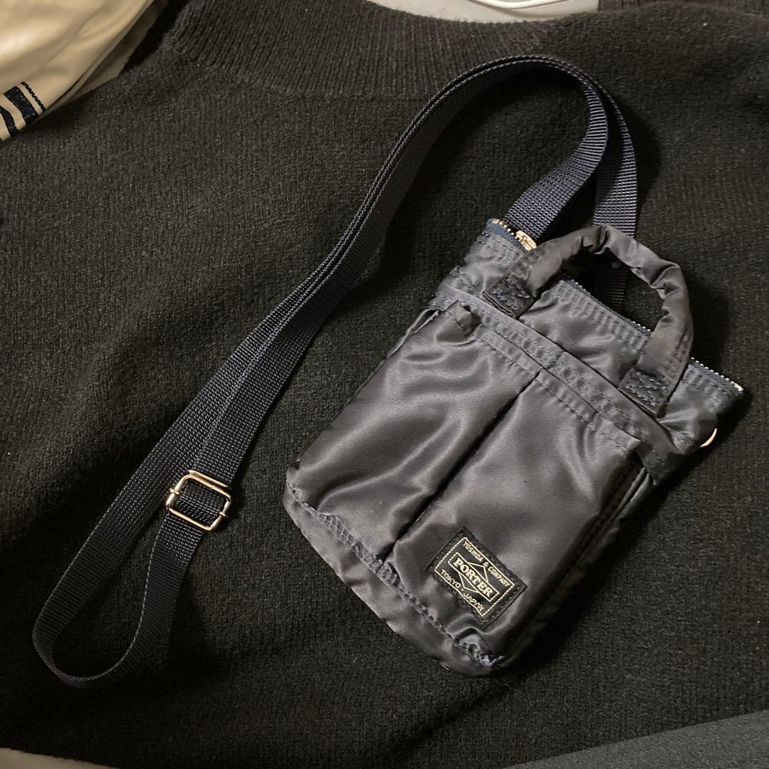 PORTER HOWL HELMETBAG MINI ネイビー ショルダーバッグ - メルカリ