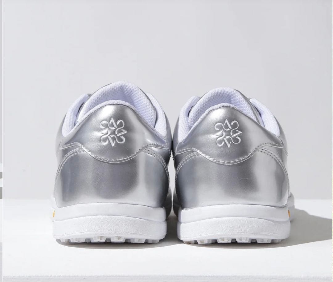 値下 新品 セントアンドリュース スパイクレスシューズ シルバー 26.5