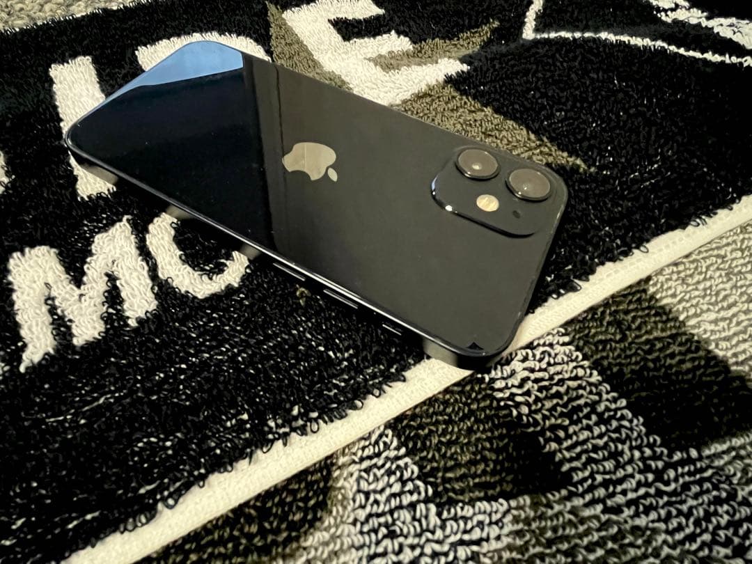 iPhone12mini 256GB ブラック 元箱つき 付属品未使用